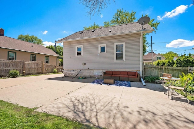 816 W Oklahoma St, Appleton, WI 54914 - back of house with a patio and an outdoor hangout area