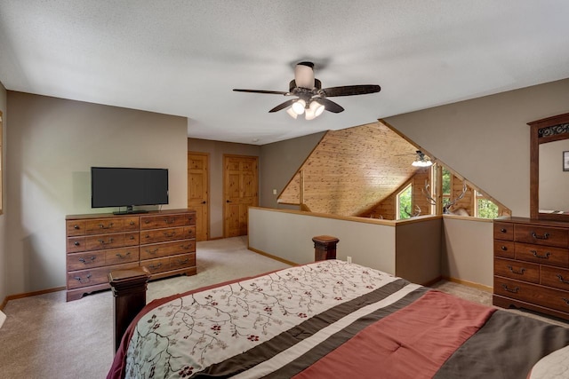 N17795 Trim Rd, Galesville, WI 54630 - carpeted bedroom featuring baseboards and ceiling fan