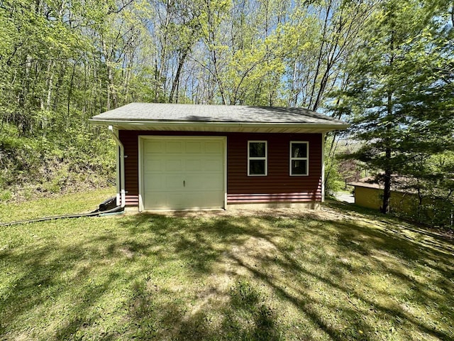 N17795 Trim Rd, Galesville, WI 54630 - view of detached garage