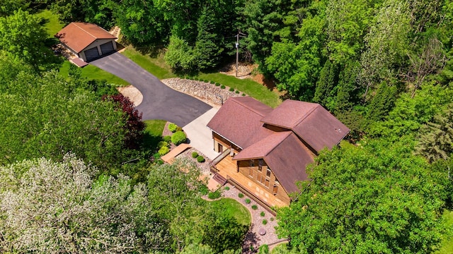 N17795 Trim Rd, Galesville, WI 54630 - view from above of property
