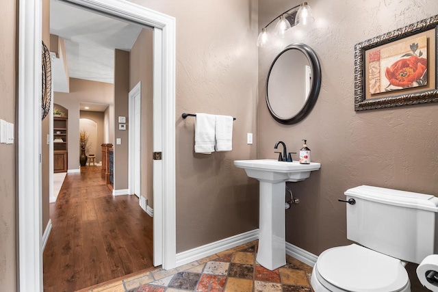 W4825 Wild Wings Dr, Sherwood, WI 54169 - bathroom with toilet and baseboards