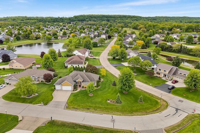 W4825 Wild Wings Dr, Sherwood, WI 54169 - aerial perspective of suburban area with a large body of water