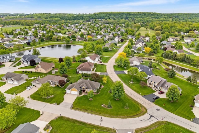 W4825 Wild Wings Dr, Sherwood, WI 54169 - aerial perspective of suburban area with a nearby body of water
