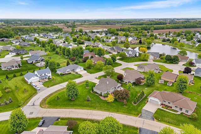 W4825 Wild Wings Dr, Sherwood, WI 54169 - aerial view of residential area featuring a large body of water