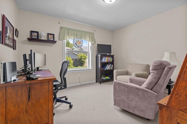 1242 Liberty St, Oshkosh, WI 54901 - office space with light colored carpet and baseboards