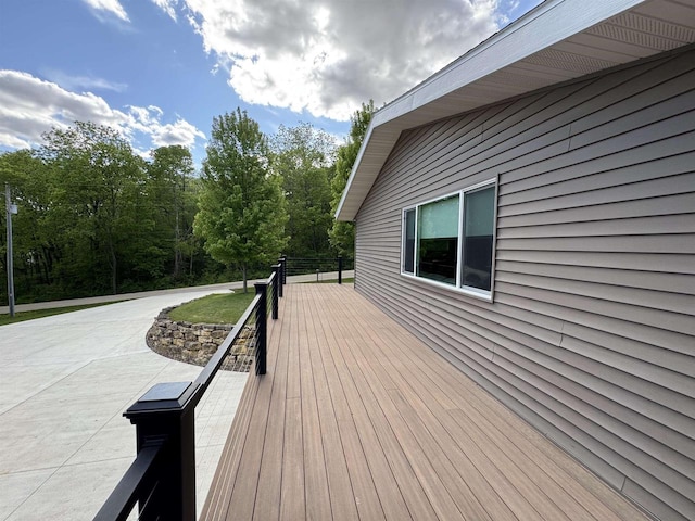 N3140 Forest Prairie Park Rd, Monroe, WI 53566 - view of wooden terrace
