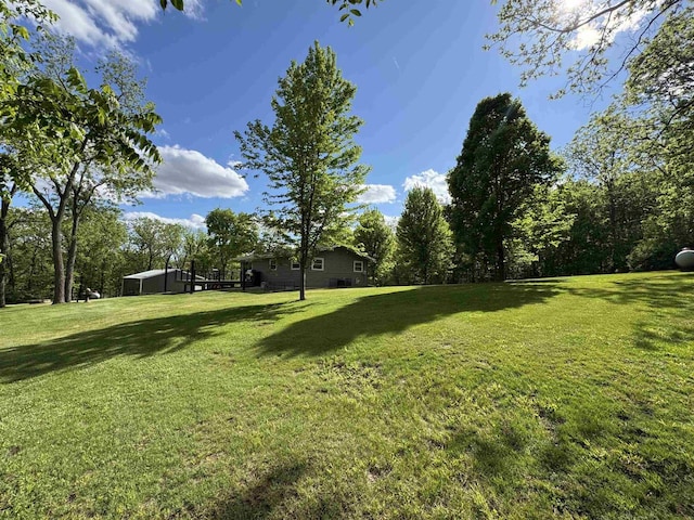 N3140 Forest Prairie Park Rd, Monroe, WI 53566 - view of grassy yard