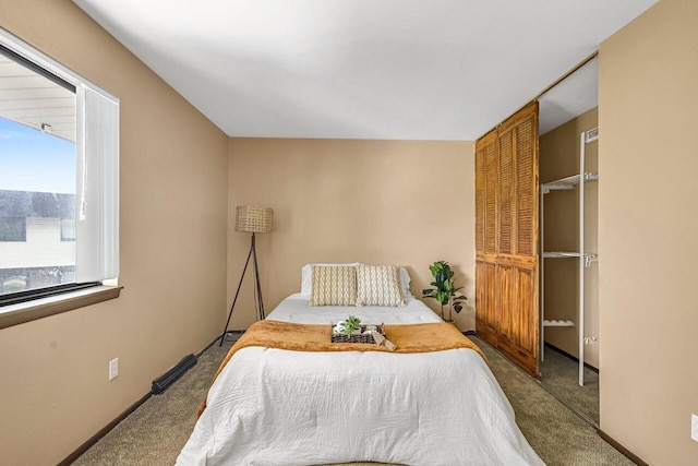 6112 W Port Ave, Milwaukee, WI 53223 - carpeted bedroom featuring a closet