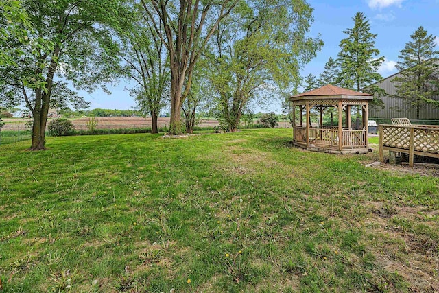 N10678 US Highway 151, Malone, WI 53049 - view of yard with a gazebo