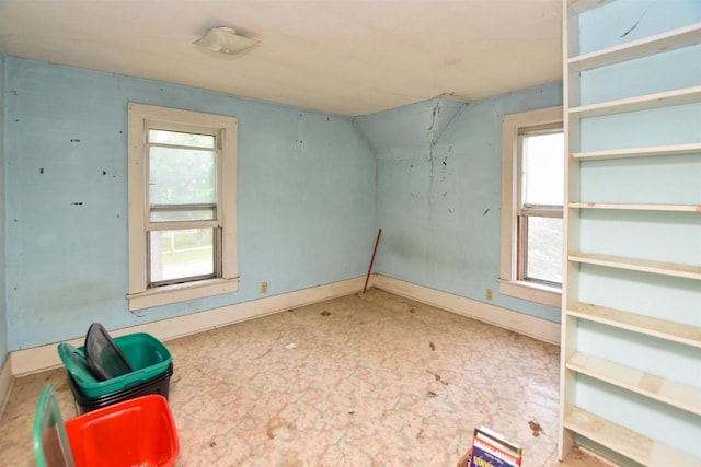 735 Oakwood St, Wild Rose, WI 54984 - unfurnished room with healthy amount of natural light and baseboards