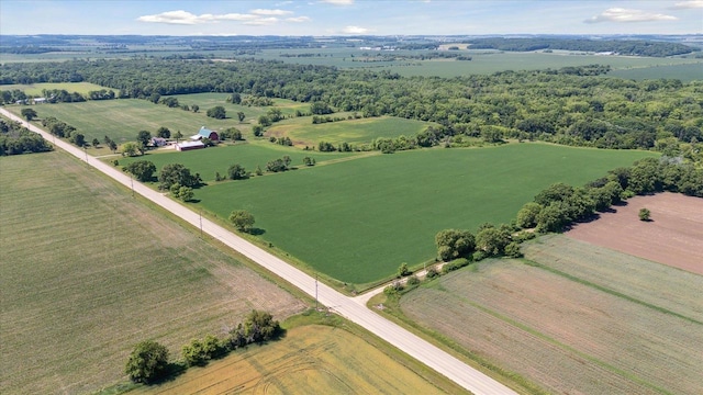 N1815 County Road T, Brodhead, WI 53520 - overview of rural landscape
