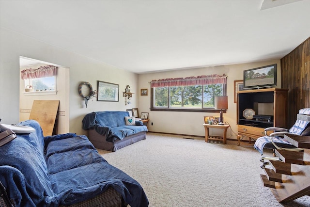 N1815 County Road T, Brodhead, WI 53520 - living area with carpet