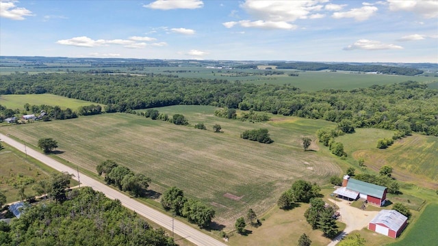 N1815 County Road T, Brodhead, WI 53520 - overview of rural landscape