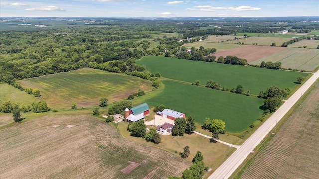 N1815 County Road T, Brodhead, WI 53520 - overview of rural landscape