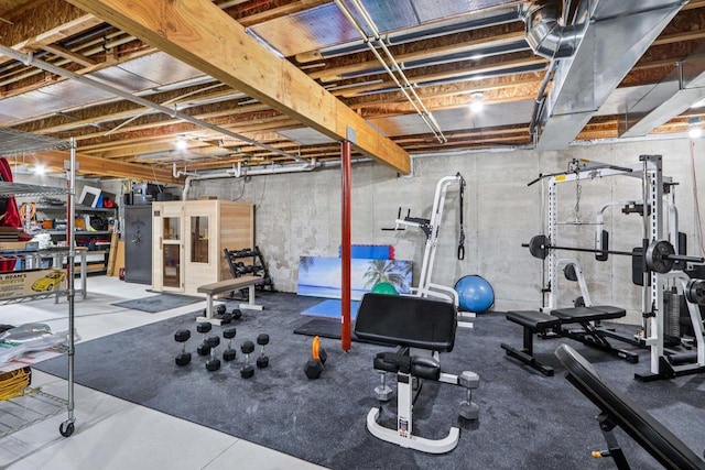 7678 Badger Run Ct, Verona, WI 53593 - view of exercise room