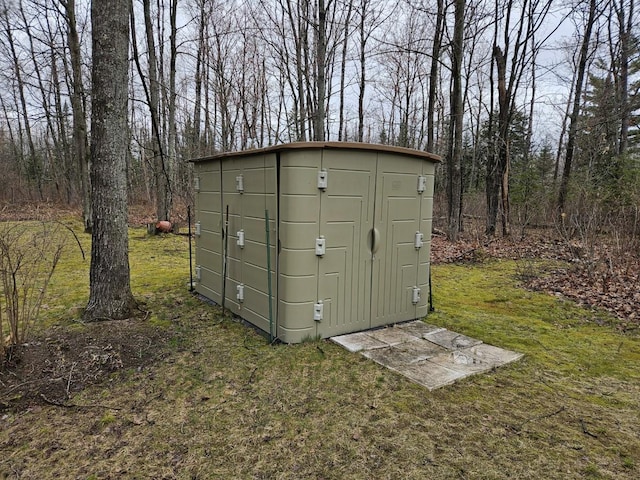 7102 Fire Tower Rd, Rhinelander, WI 54501 - view of shed