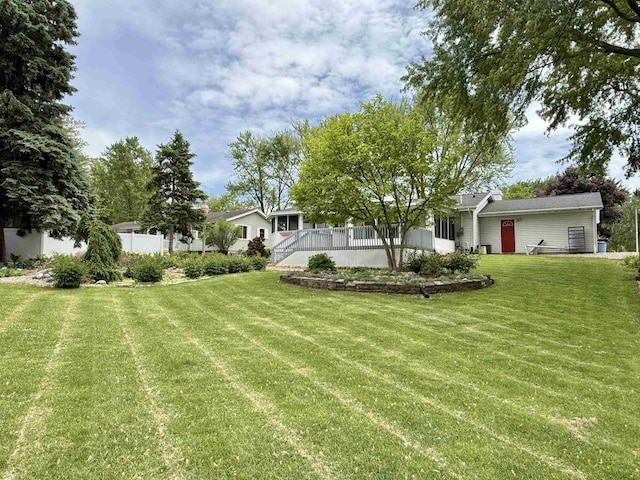 3117 Canterbury Ln, Janesville, WI 53546 - view of grassy yard