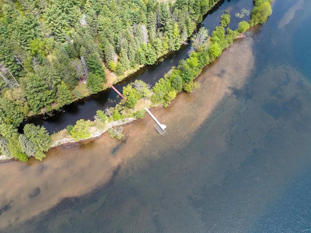 2775 Lake Rd, Barnes, WI 54873 - aerial view of property and surrounding area featuring a nearby body of water
