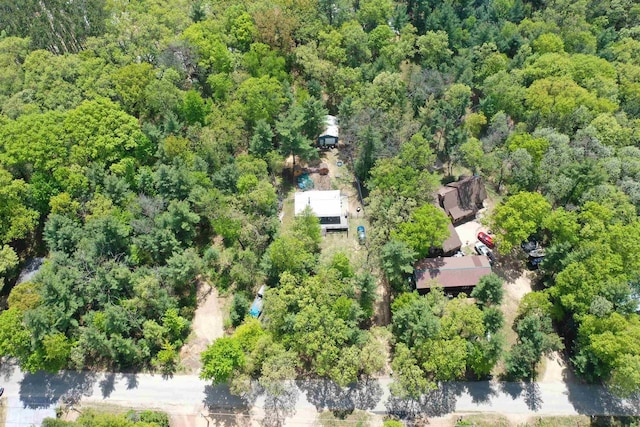 W4643 S Pearl Lake Rd, Redgranite, WI 54970 - drone / aerial view of a forest