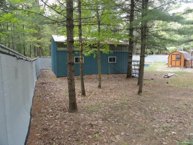 W4643 S Pearl Lake Rd, Redgranite, WI 54970 - view of yard