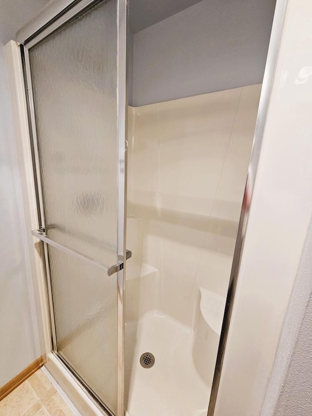 1114 W St, Racine, WI 53404 - full bath with a stall shower