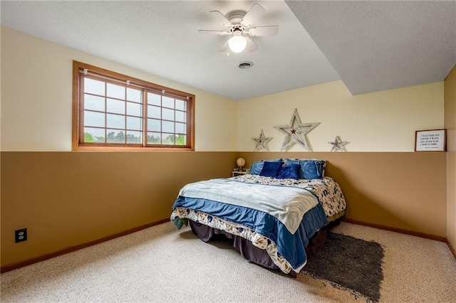 4868 183rd St, Chippewa Falls, WI 54729 - carpeted bedroom featuring baseboards and ceiling fan
