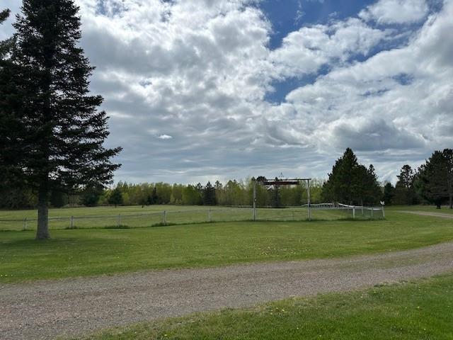 12258 Mosquito Brook Rd, Hayward, WI 54843 - view of yard with an area for soccer