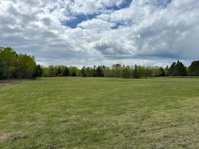 12258 Mosquito Brook Rd, Hayward, WI 54843 - view of grassy yard with a view of rural / pastoral area