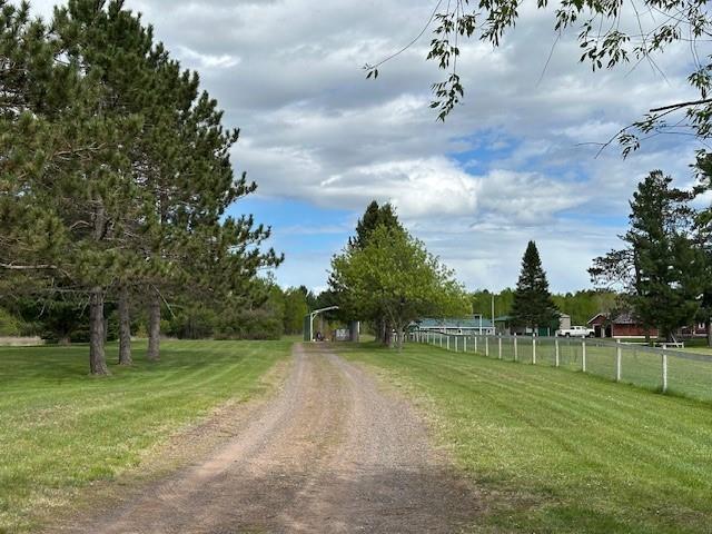 12258 Mosquito Brook Rd, Hayward, WI 54843 - view of dirt / gravel road