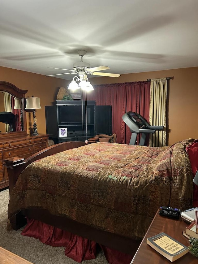 4103 80th St Unit 28A, Kenosha, WI 53142 - bedroom featuring a ceiling fan