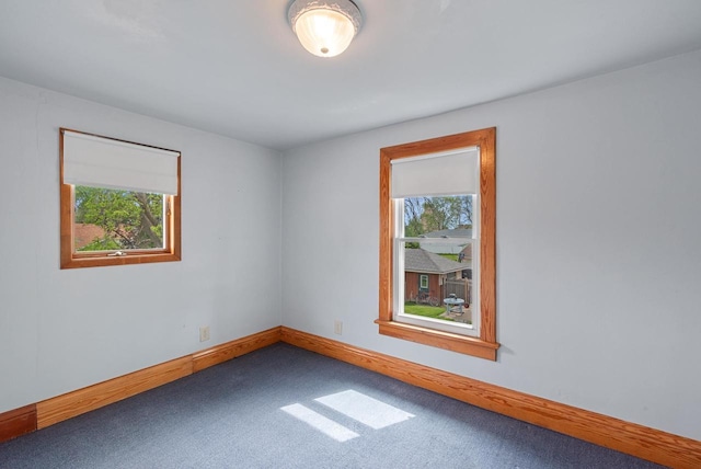 210 Gilmore Ave, Beaver Dam, WI 53916 - spare room featuring plenty of natural light, carpet, and baseboards