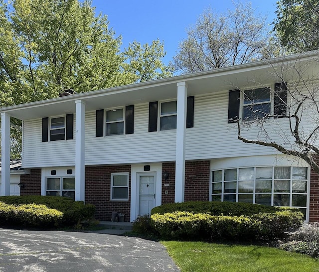 6538 N Bethmaur Ln, Glendale, WI 53209 - view of front of house with brick siding