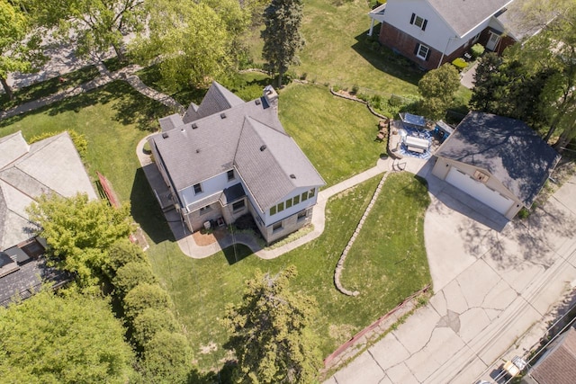 5744 W Rita Dr, West Allis, WI 53219 - aerial view of property and surrounding area