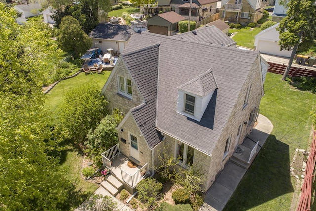 5744 W Rita Dr, West Allis, WI 53219 - aerial view of residential area