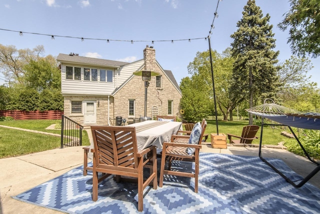 5744 W Rita Dr, West Allis, WI 53219 - view of patio featuring outdoor dining space