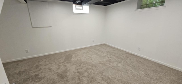 2210 Taylor Ave, Racine, WI 53403 - basement with carpet and baseboards