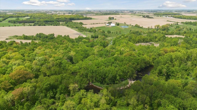 W7211 Pine Rd, Thorp, WI 54771 - aerial view of sparsely populated area with a forest