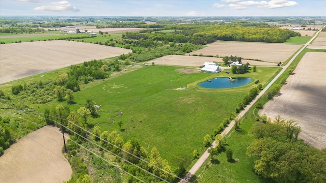 W7211 Pine Rd, Thorp, WI 54771 - overview of rural landscape featuring a nearby body of water
