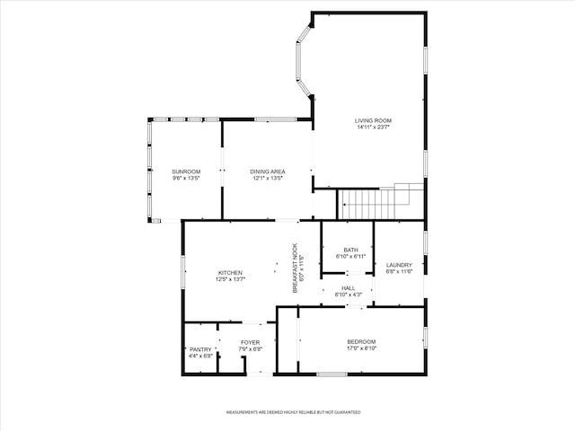 W7211 Pine Rd, Thorp, WI 54771 - floor plan / room layout