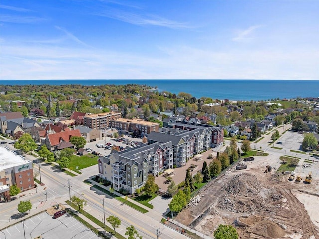 832 N 6th St Unit 118, Sheboygan, WI 53081 - bird's eye view of a nearby body of water and apartment complex