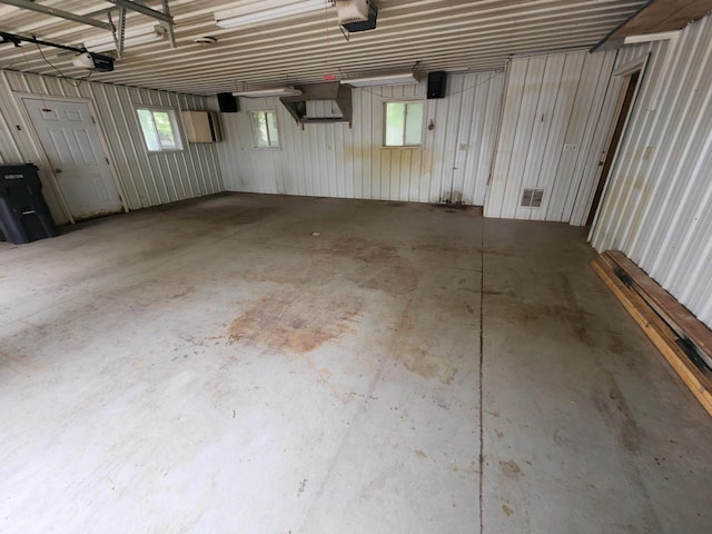 409 W Spence St, Colby, WI 54421 - garage featuring a garage door opener