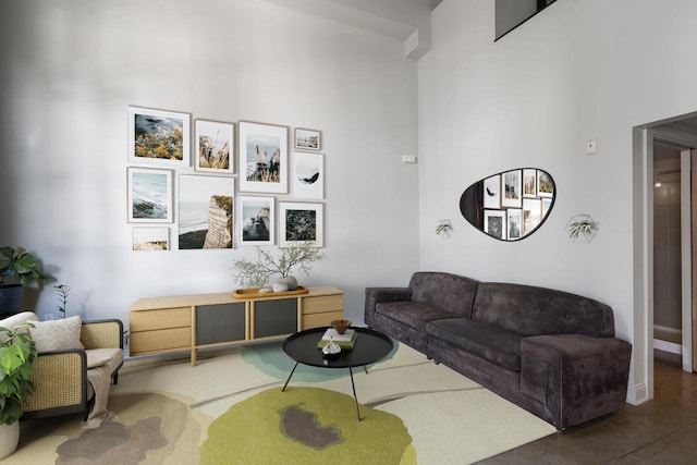 3059 N Weil St Unit 124, Milwaukee, WI 53212 - living area with a towering ceiling