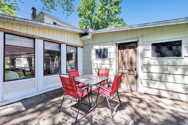 108 Healy Ct, Shawano, WI 54166 - view of patio / terrace with outdoor dining space