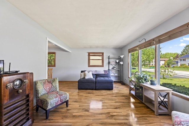 N101W16063 Santa Fe Dr, Germantown, WI 53022 - living area featuring wood finished floors