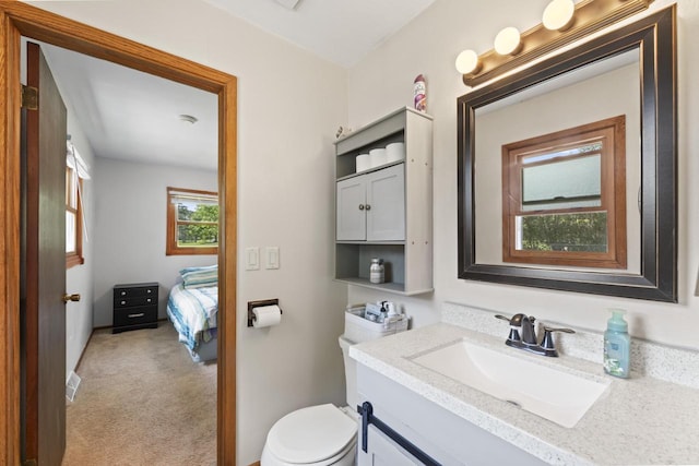 N101W16063 Santa Fe Dr, Germantown, WI 53022 - ensuite bathroom with vanity and toilet