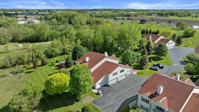 660 Wood River Ct Unit 1, West Bend, WI 53095 - bird's eye view