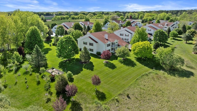 660 Wood River Ct Unit 1, West Bend, WI 53095 - aerial view of residential area