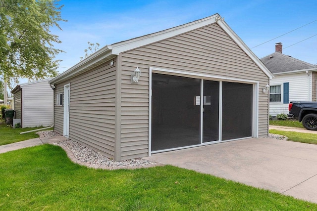 203 E 1st St, Kimberly, WI 54136 - view of detached garage