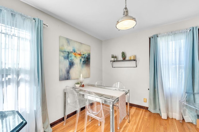 2254 N 73rd St, Wauwatosa, WI 53213 - home office featuring light wood-type flooring and baseboards