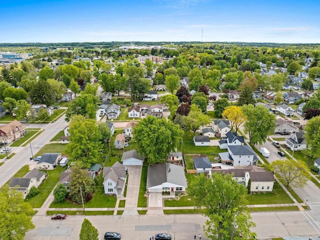 410 E Washington St, New London, WI 54961 - aerial view of residential area